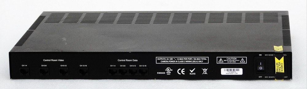 NOS NETWORK VIDEO TECHNOLOGIES NV-16PS10-PVD POWER SUPPLY CABLE INTEGRATOR HUB