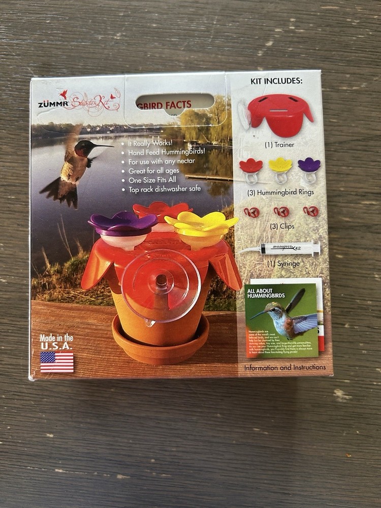 Hummingbird Ring Trainer Starter Kit - Hand Feed Hummingbirds