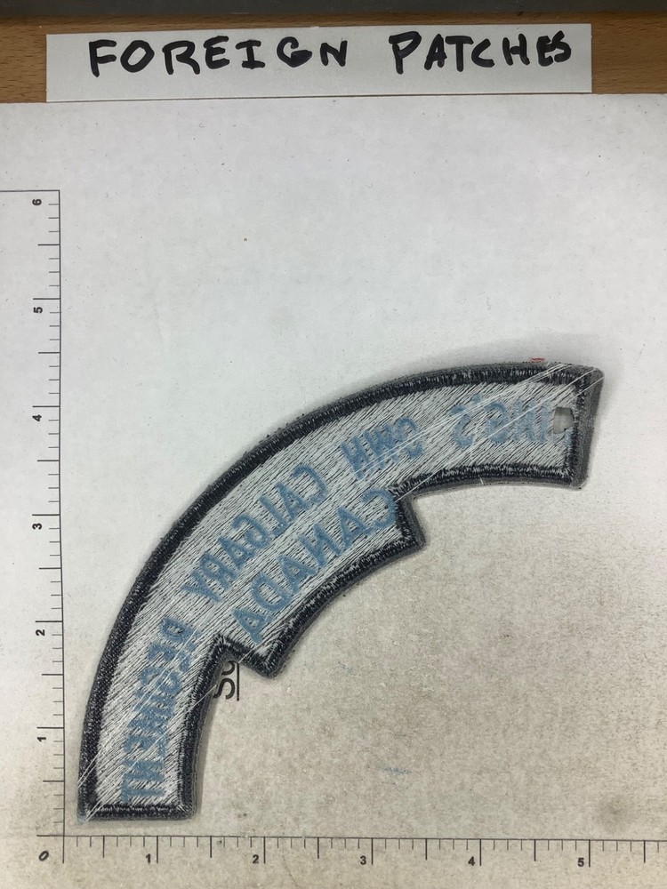 VINTAGE KINGS OWN CALGARY REGIMENT CANADA SCROLL PATCH
