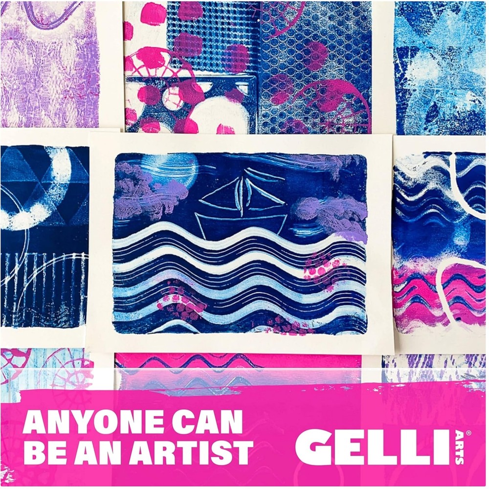 Gel Plate for Monoprinting - 9" x 12" - Printmaking Supplies