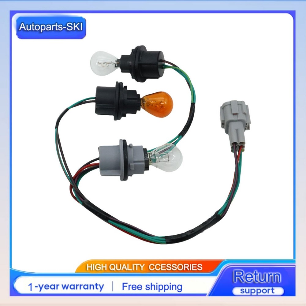 Socket & Wire Tail Light Wiring Harness Fits Nissan Frontier 1998-2002
