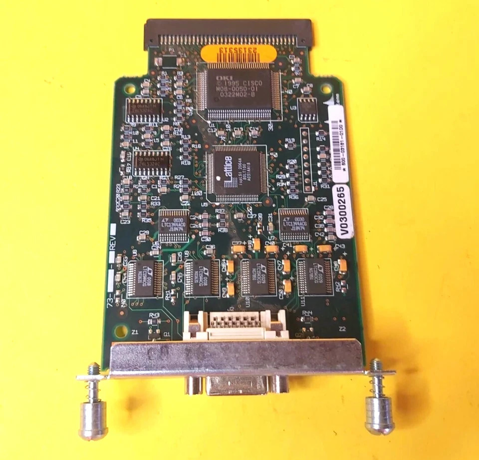 🔥 CISCO WIC-2T 2‑PORT SERIAL WAN INTERFACE CARD DUAL SYNCHRONOUS/ASYNCHRONOUS
