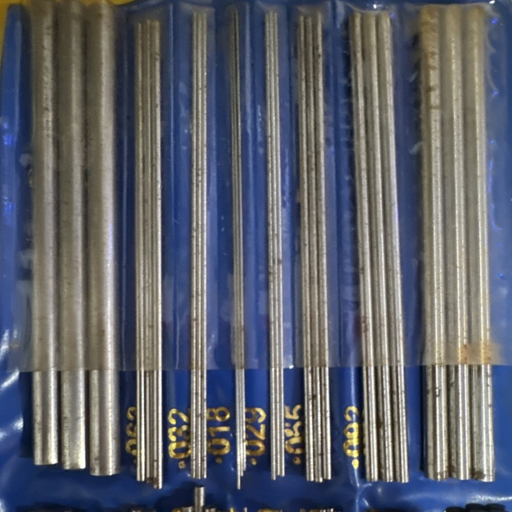 Thread Measuring Wire Set Conversion Chart Metric US Thread Inspection Tool