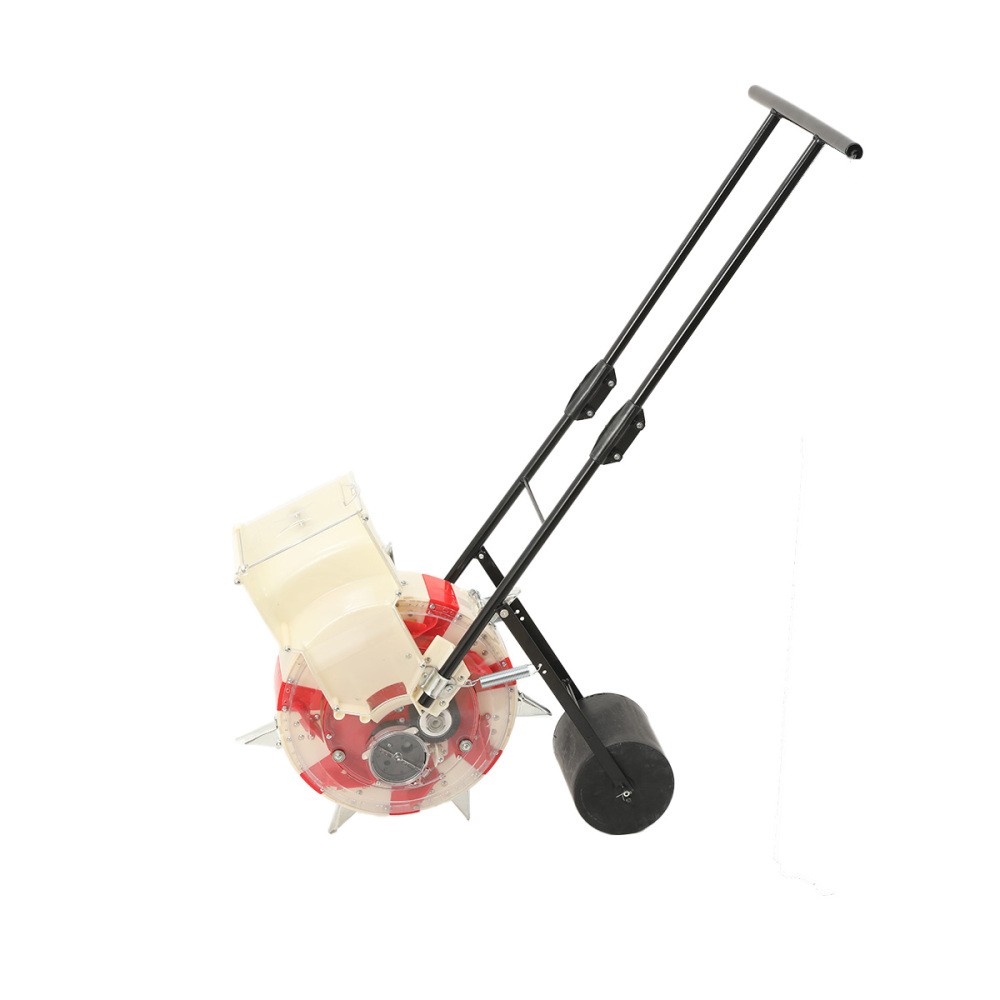 Hand Push Seeder Fertilizer Applicator Handheld 7 Nozzle Seeding Machine 13.5cm