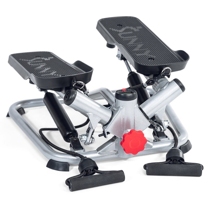 Compact Mini Stair Stepper Climber Machine W/ Resistance Bands Adjustable Height