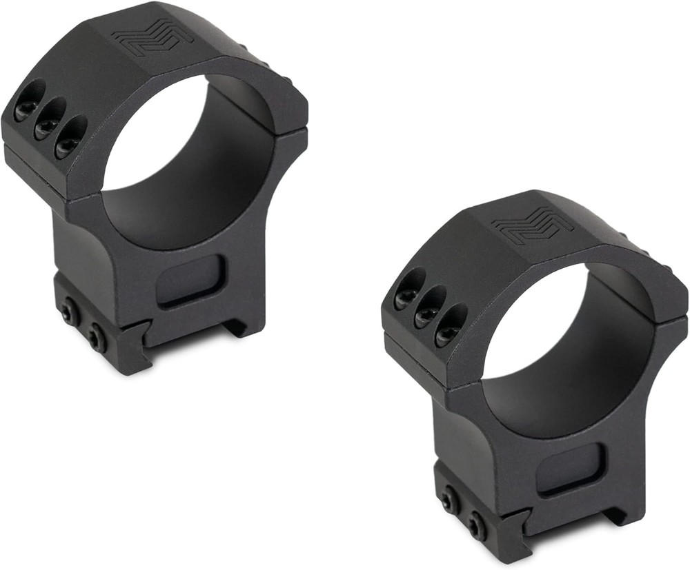 Monstrum Precision V2 Scope Rings with Weaver 34 mm diameter, Black