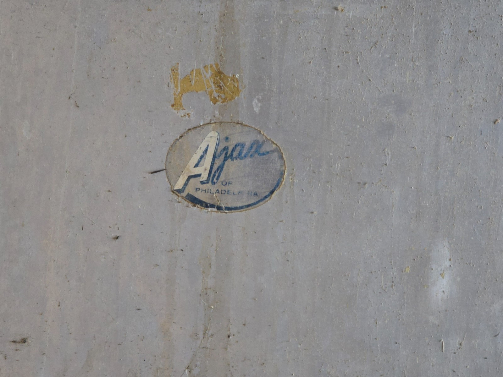 Vintage Ajax Philadelphia Walk-In Cooler Freezer Door Industrial Steel w Hardwar