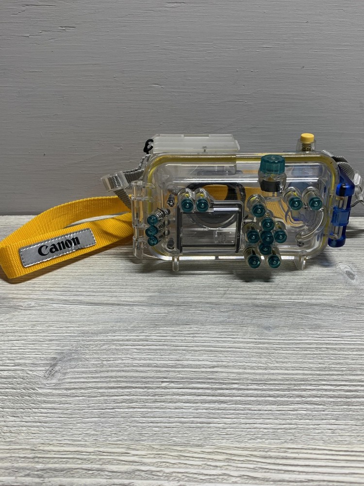 Canon WP-DC40 Waterproof Case 40m/130ft Clear Housing Strap