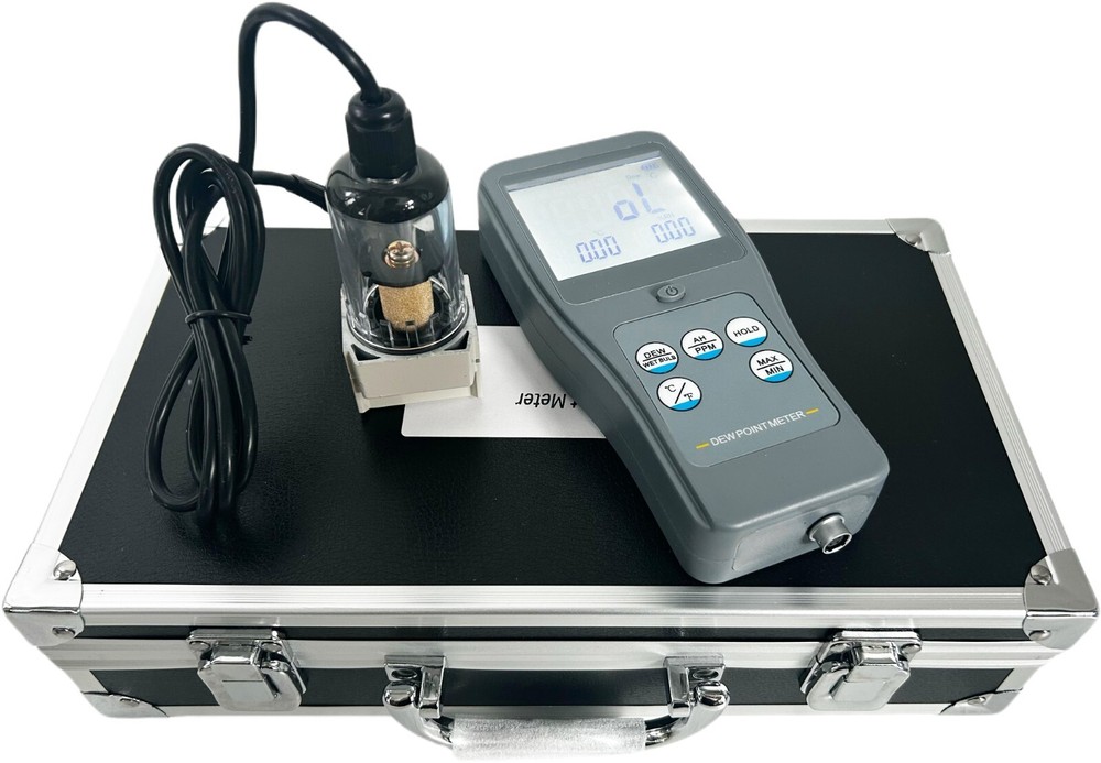 Portable Dew Point Meter Dewpoint Meter Analyzer for Lab Precision Manufacturing