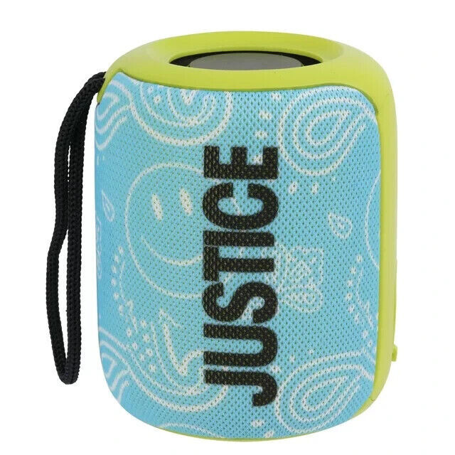 Justice Tech Splash Zone Powerful Bluetooth IPX5 Waterproof Wireless Speaker-NEW