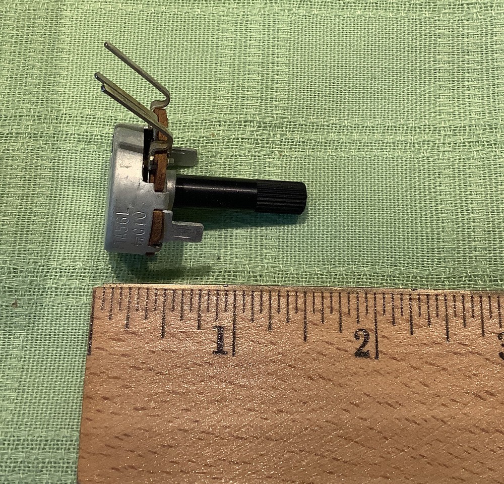 mallory PTA56L potentiometer 5 megohm tab mount