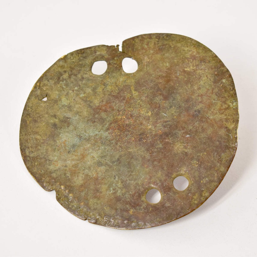 Brass Ethiopian Shield Pendant