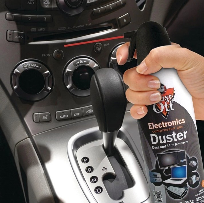 Dust Off Spray 10 oz Electronics Compressed Canned Air Duster Falcon