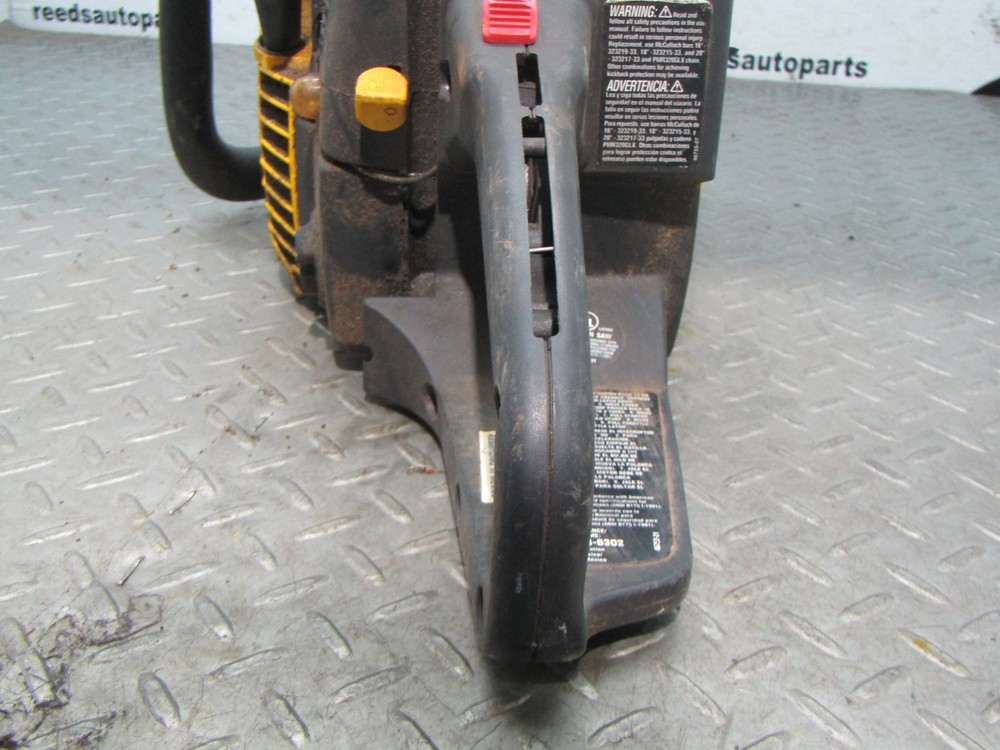 McCULLOCH FR4618 CHAINSAW PARTS ONLY