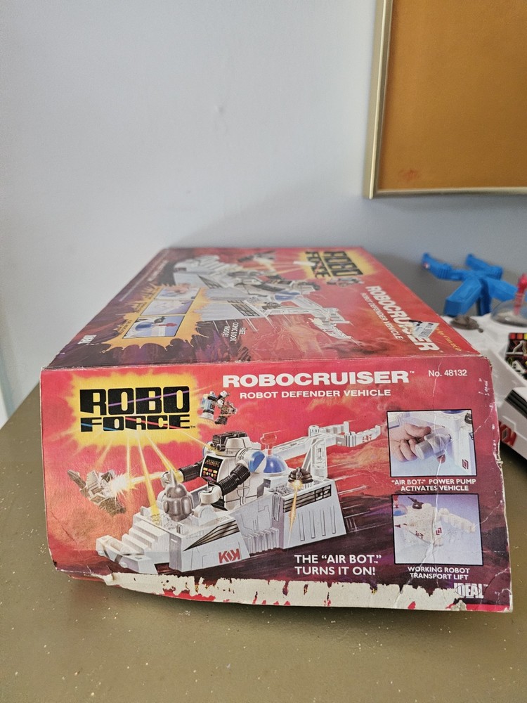 Vintage Robo Force Robocruiser For Air bot 80s Toy