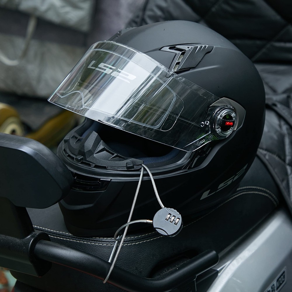 3 Pieces Cable Luggage Locks 3 Digit Combination Locks Combo Locks Wire Strol...