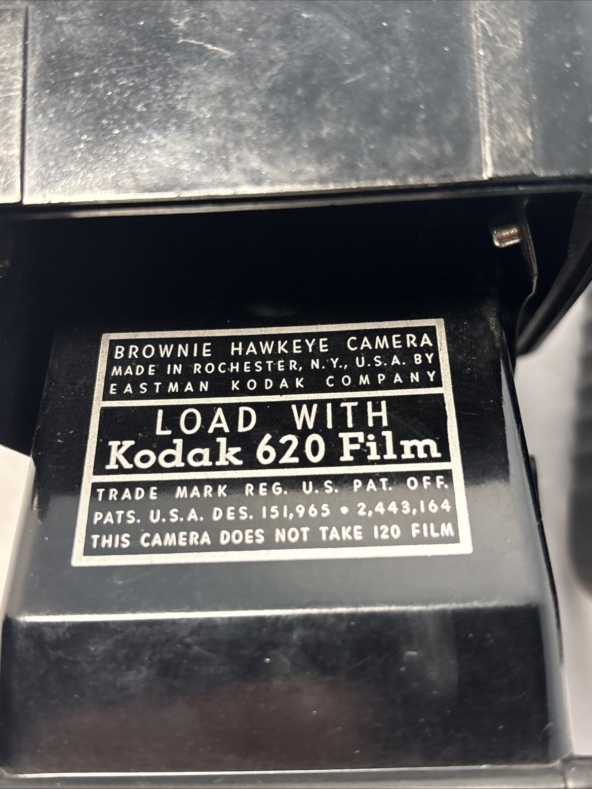 Vintage Kodak Brownie Hawkeye Camera 620 Untested