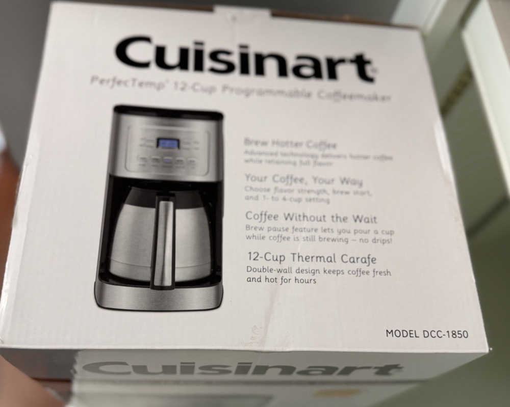 Cuisinart 12-Cup Thermal Coffee Maker DCC-1850 - Include 10 Filter Cartridges