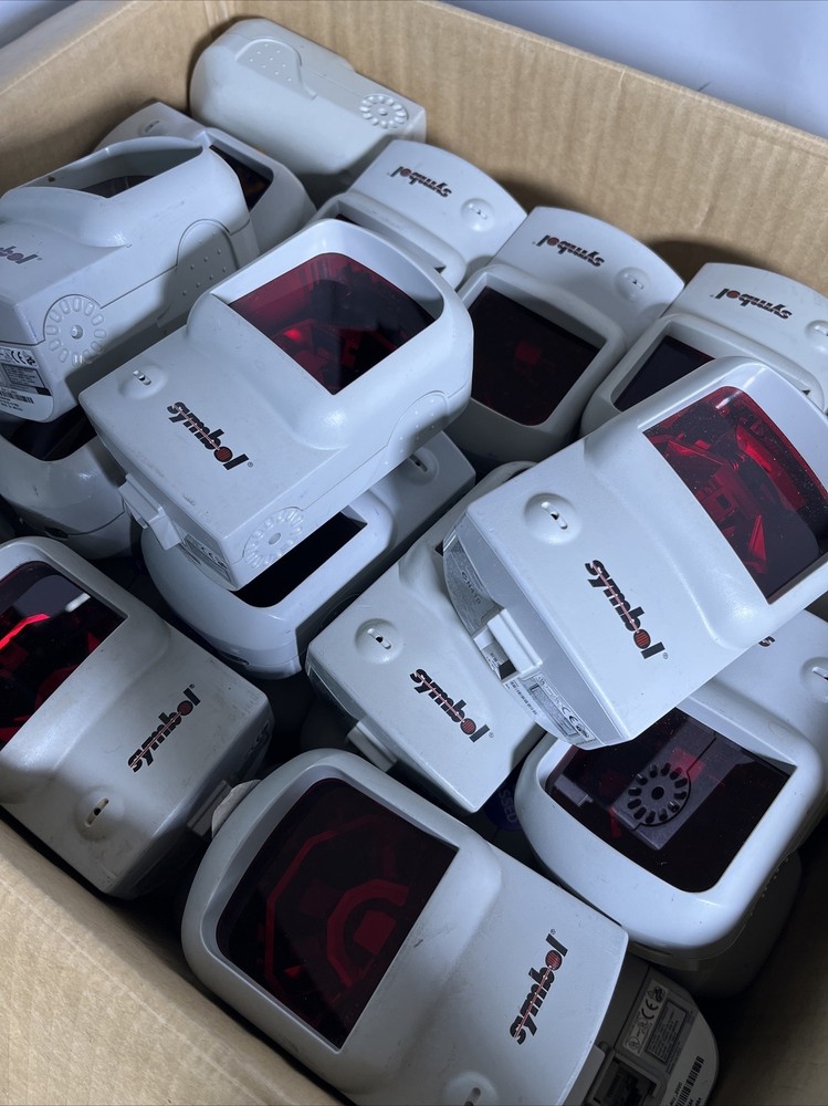 Lot 45x Symbol LS-9100 Omnidirectional Laser Barcode Scanner / Untested