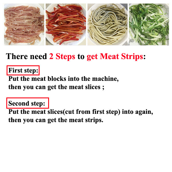 Commercial Meat Cutting Machine Stainless Steel Electric Meat Slicer Cutter 850w