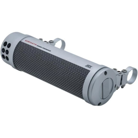 Kuryakyn Road Thunder Sound Bar Plus by MTX - Satin Silver Motorcycle 2719