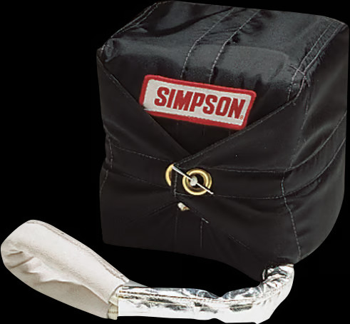 Simpson Racing 42038R Outlaw Sky Jacker Drag Parachute - 8 Foot - Red - Each