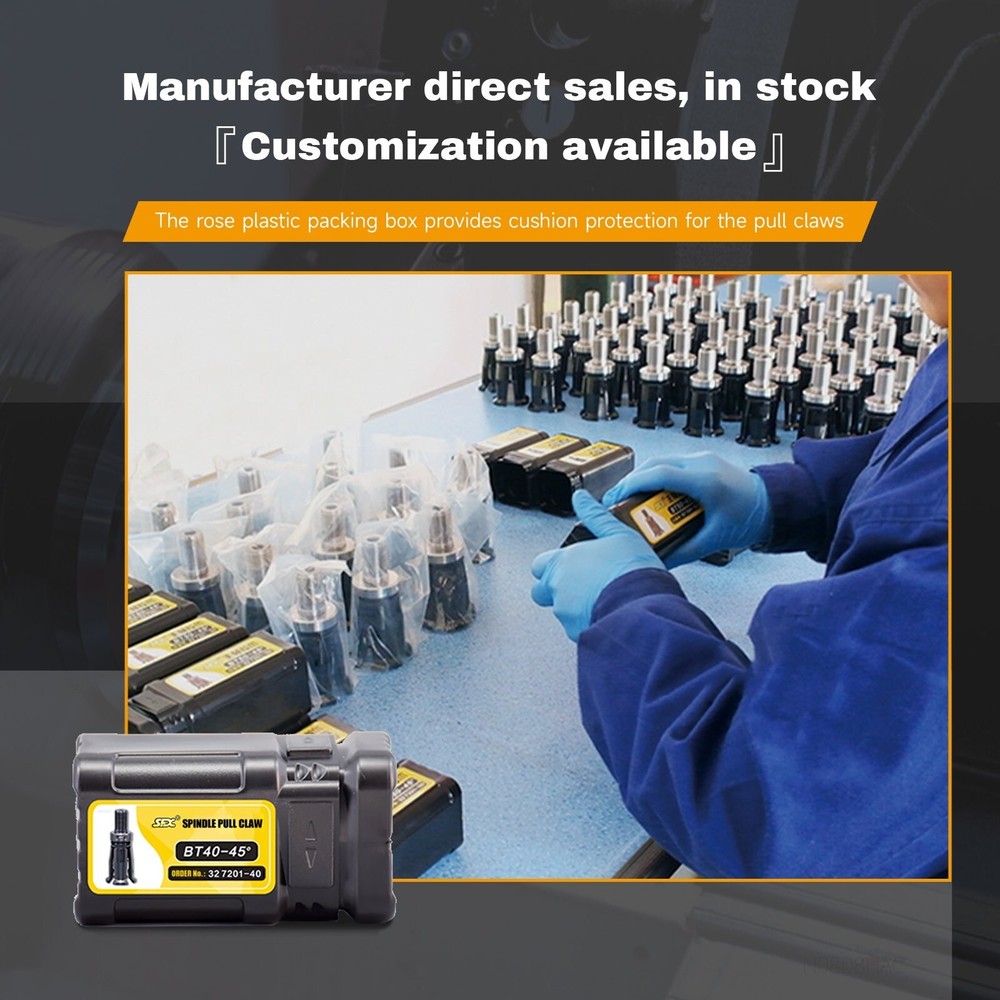 SFX BT Spindle Pull Claw External Thread BT60-60° Spindle Grippers CNC Tools New