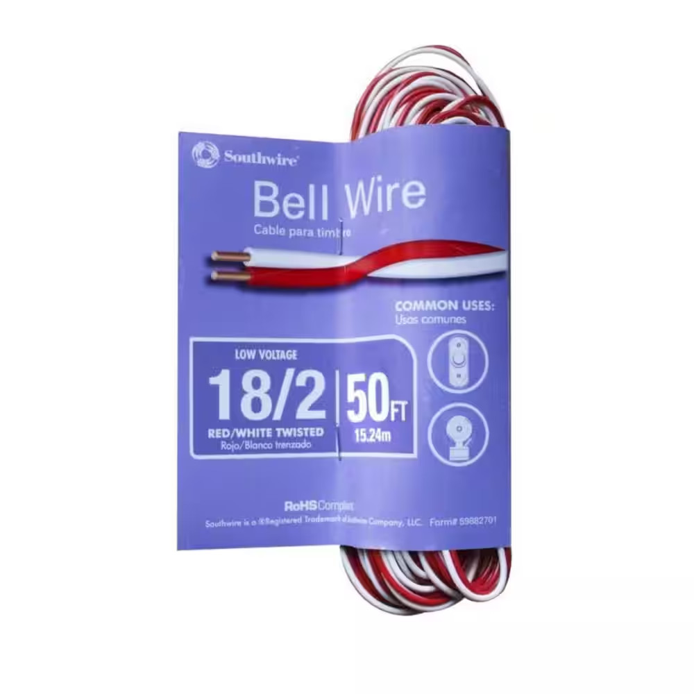 50 Ft. 18/2 Bell Wire