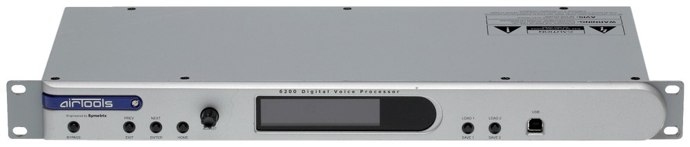 Airtools Symetrix 6200 Digital Mic Preamplifier Voice Speech Processor Voiceover