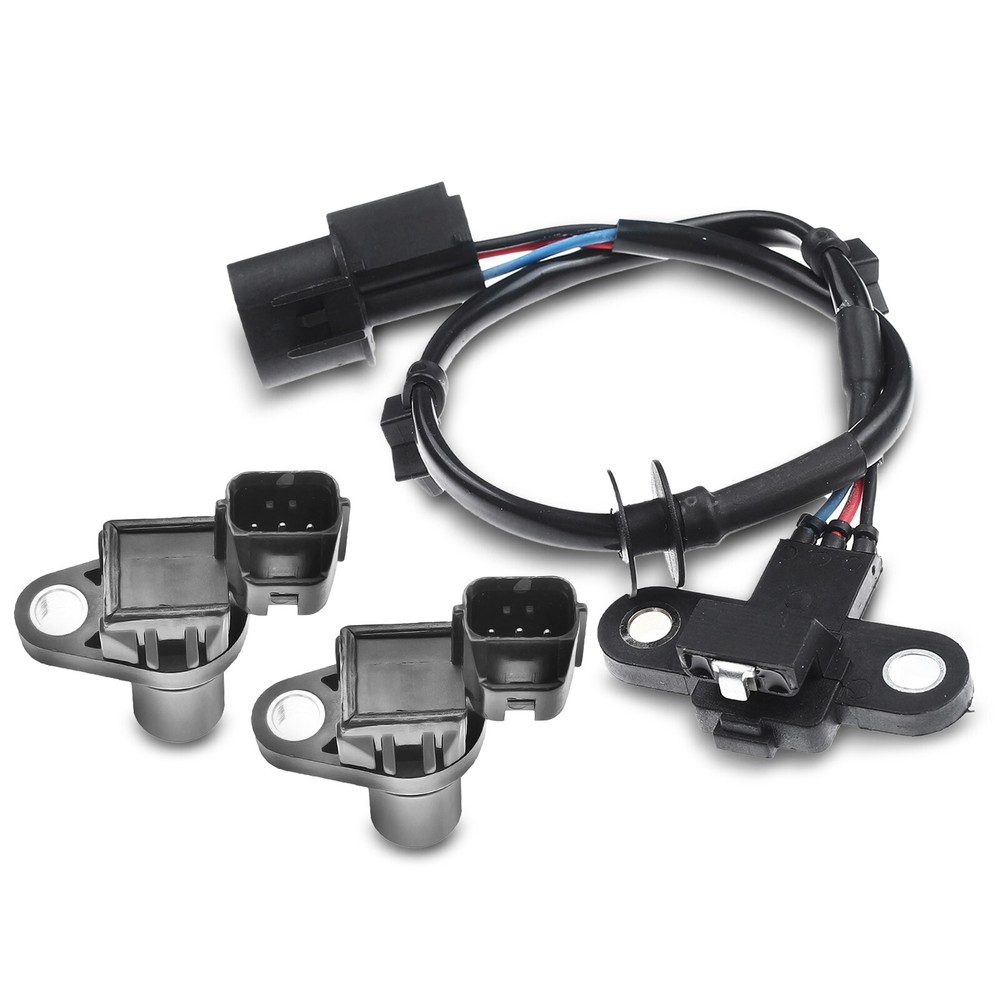 2Pcs Camshaft & 1x Crankshaft Position Sensor for Mitsubishi Eclipse Eagle Talon