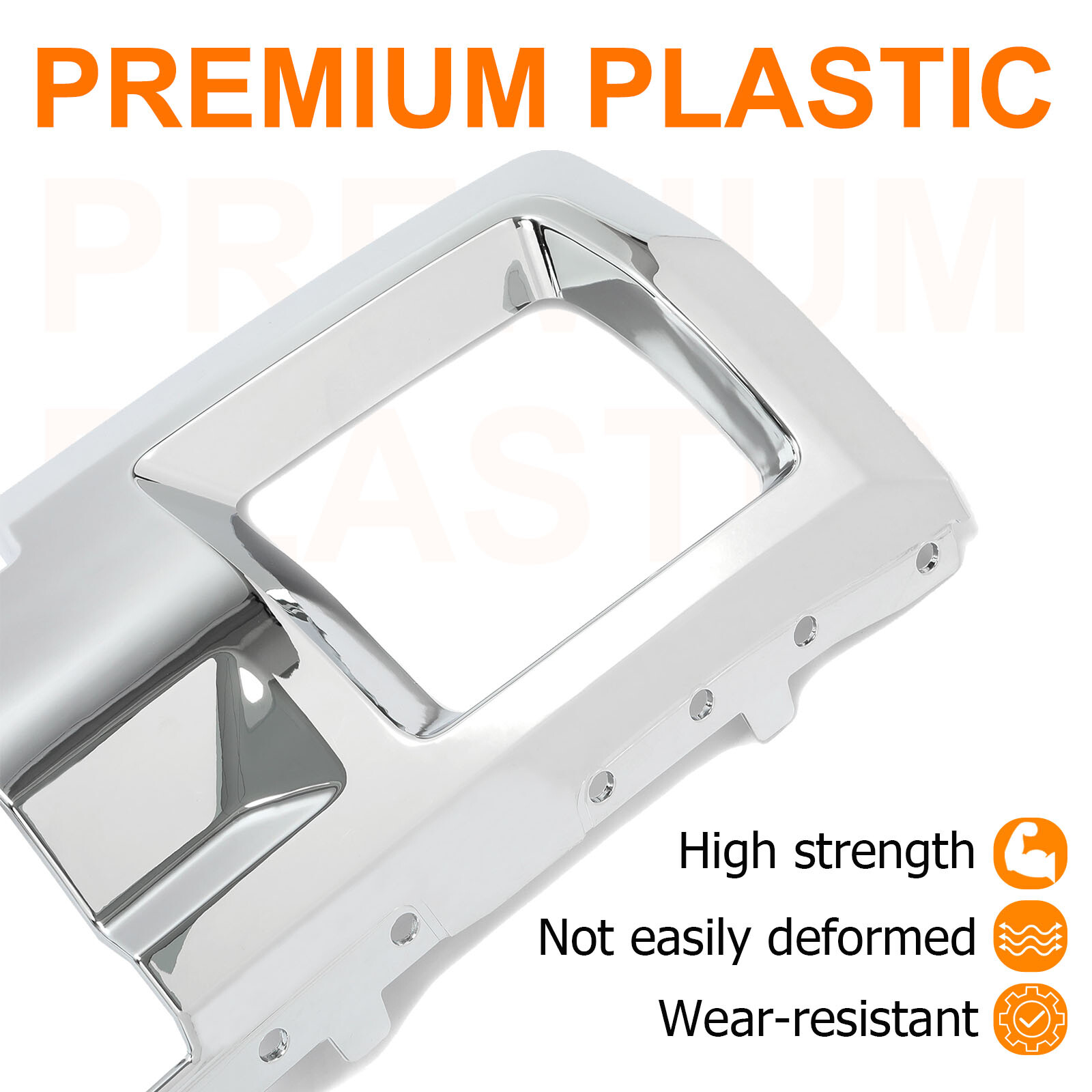 For GMC 2500/ 3500HD 15-19 Front Bumper Skid Plate Face Bar Replacement 23178964