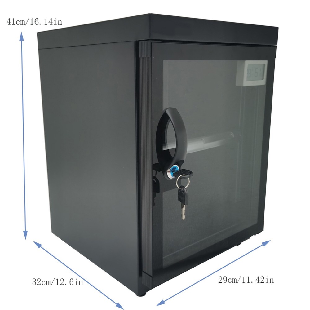 30L Digital Camera Dehumidify Storage 2 Layer Camera Anti-mold Storage Dryer