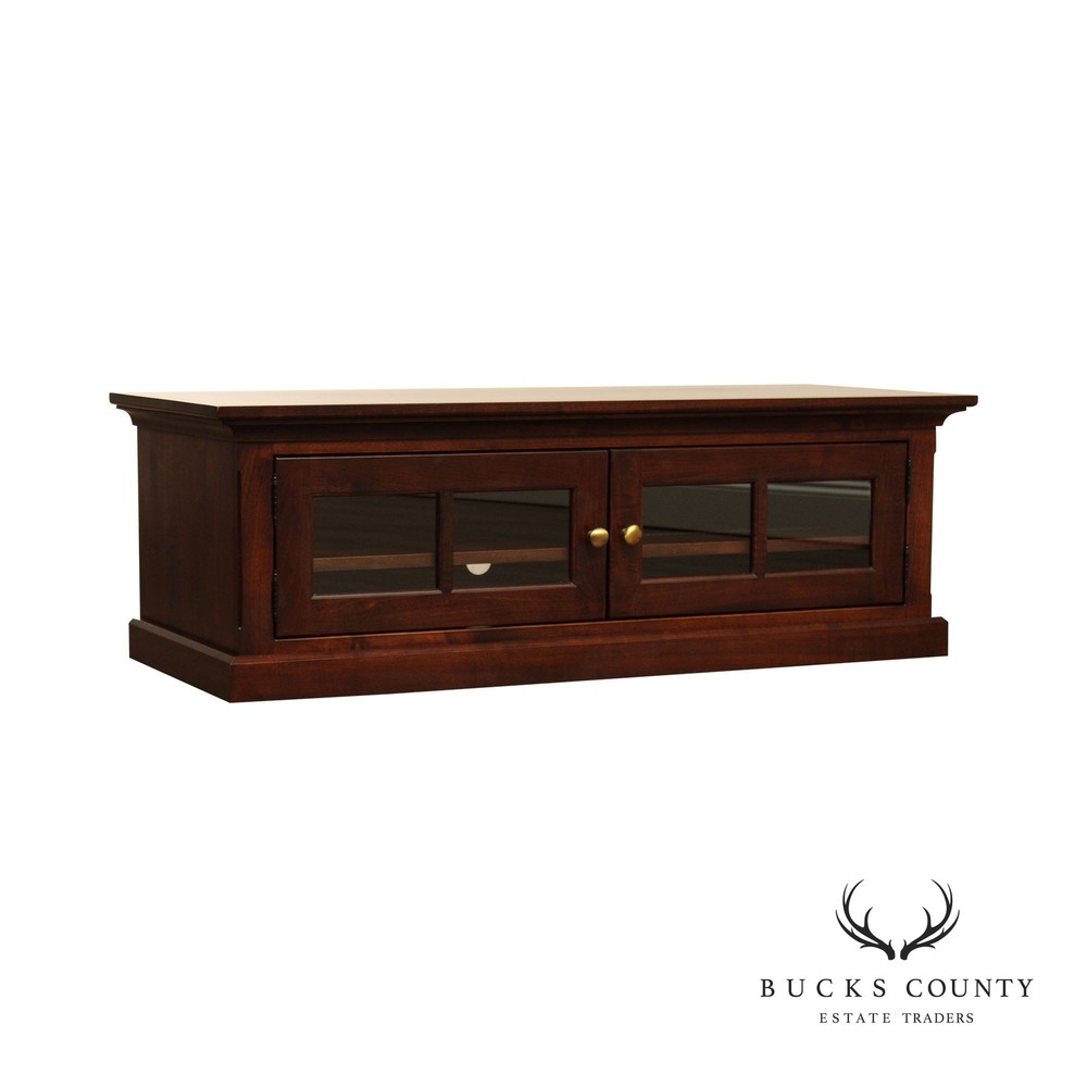 Traditional Style Media Console Cabinet