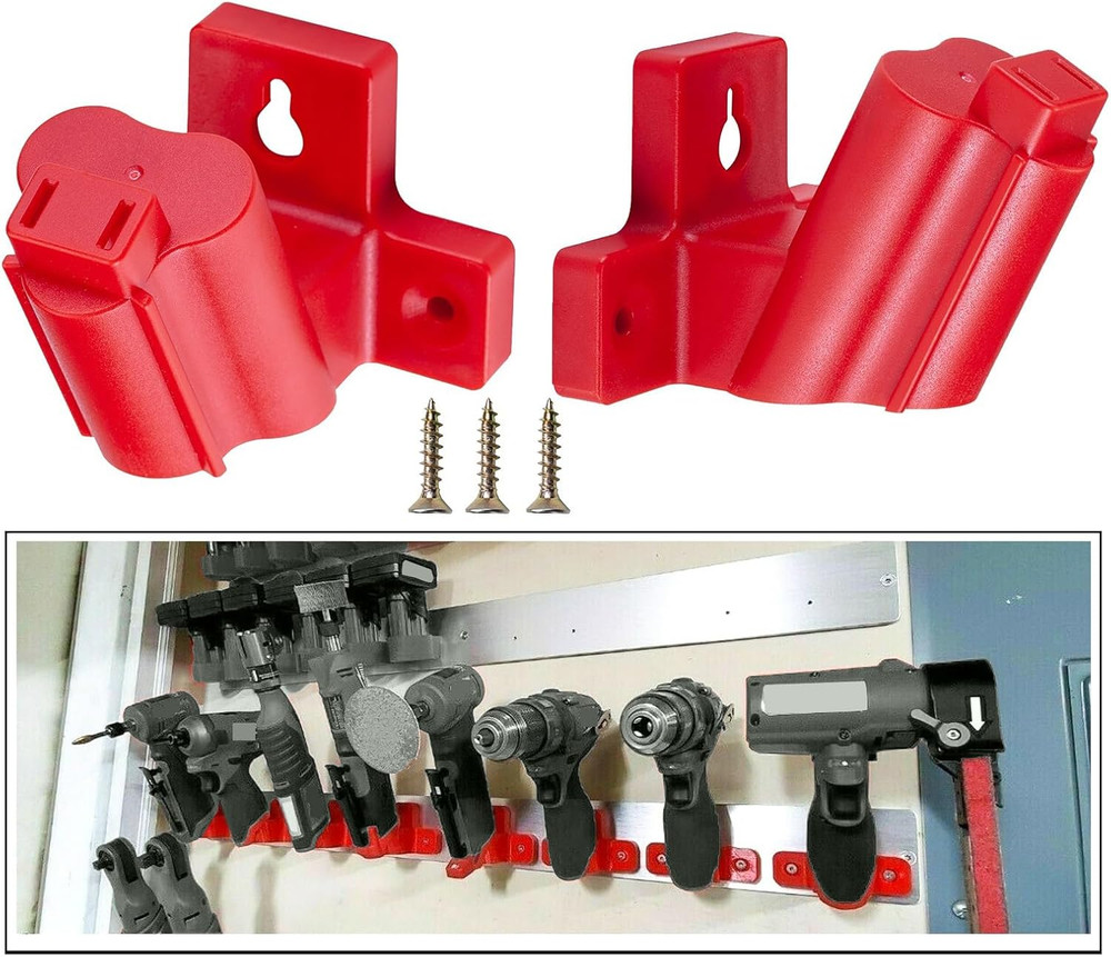 Tool Holder Mount - 4 Pack for Milwaukee 12V Drill Power Tool Storage