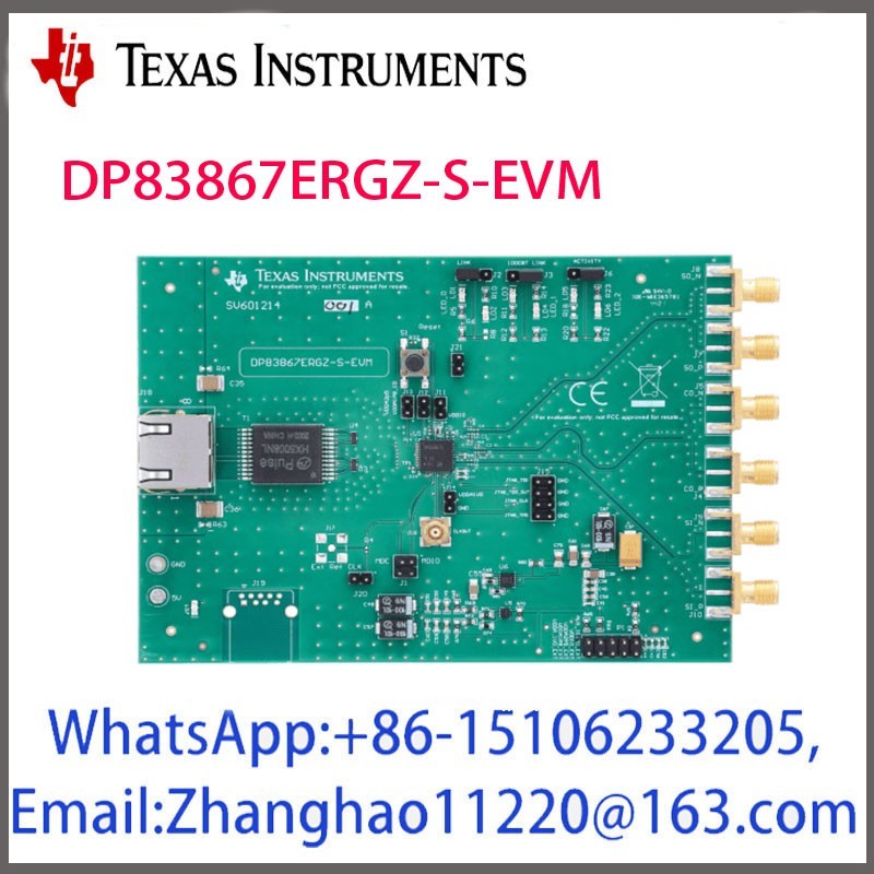 DP83867ERGZ-S-EVM SGMII 1000M/100M/10M Ethernet PHY Evaluation Module