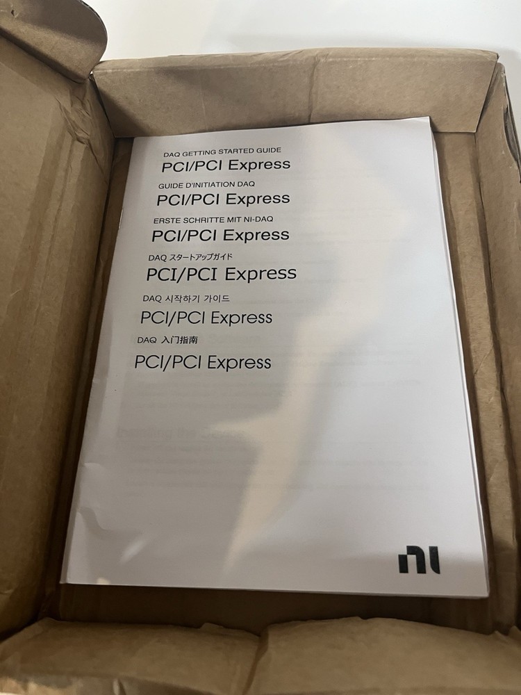 National Instruments NI PCIe-6320 Multifunction Data Acquisition Card