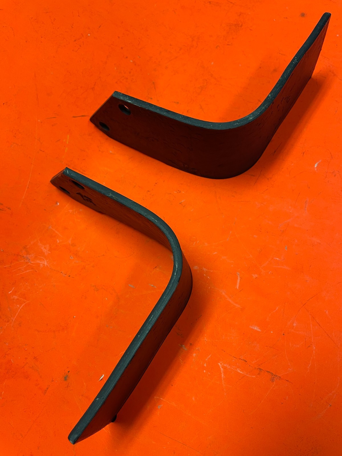 Pair L Shaped tine/blades for Kubota FL850 1000 1020 1270 tiller 70741-55850 /60