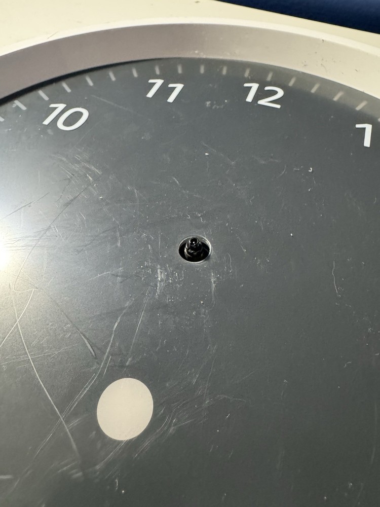 READ Amazon Echo Wall Clock Alexa Compatible LED Display Timer BATTERY CORROSION