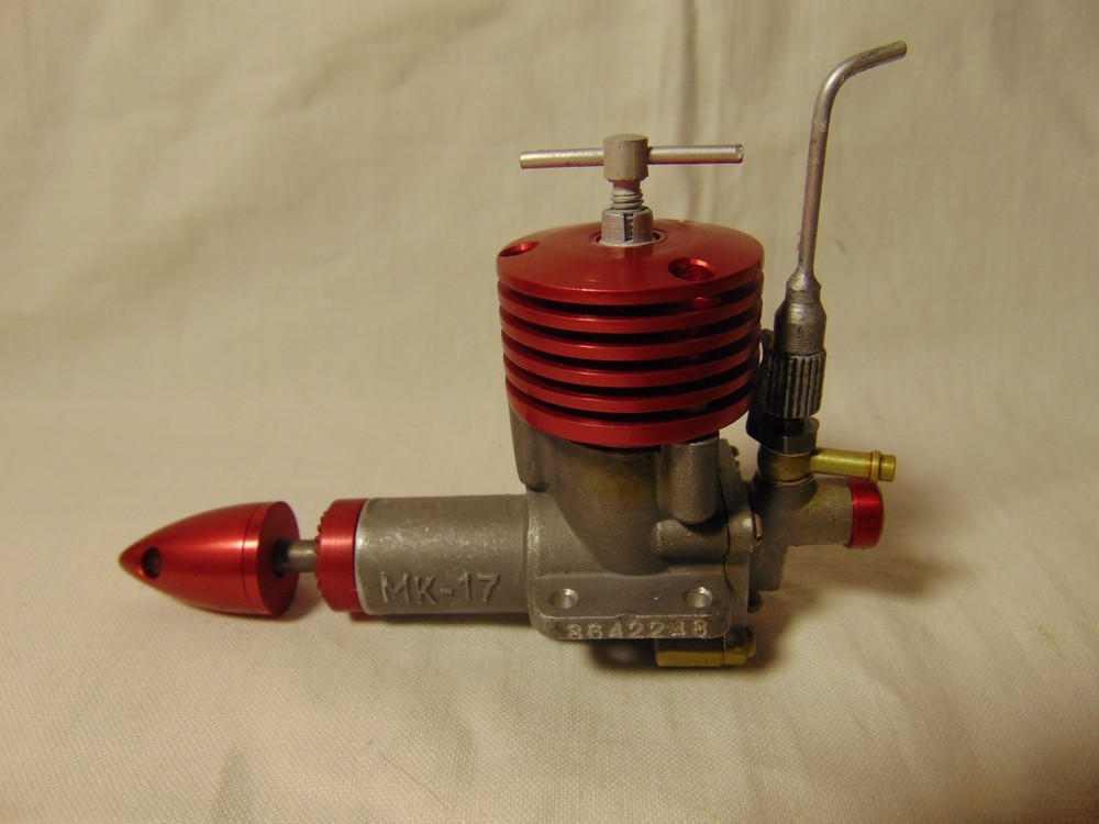 MK-17 Compression 1.5cc Airplane Model c/l Engine Diesel Soviet MK 17 motor .09