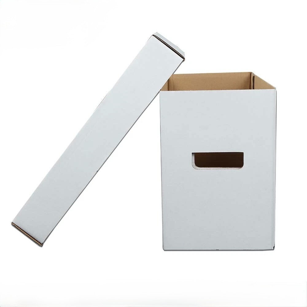 ComiCare Comic Book Storage Short Boxes Pack of 10 Holds 150 Stackable