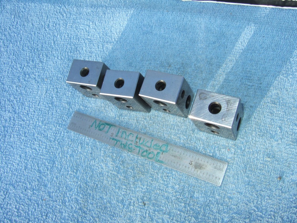 MOORE TOOL Co. BLOCKS (4) BLOCKS PARALLELS TOOLMAKER MACHINIST INSPECTION set A