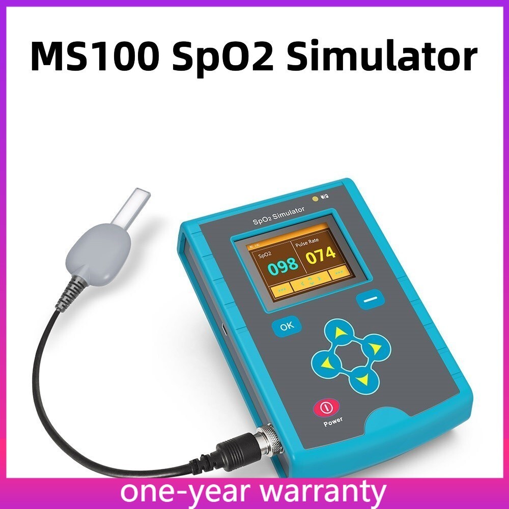 MS100 SpO2 Simulator Pulse Oximeter Accuracy Oxygen Saturation