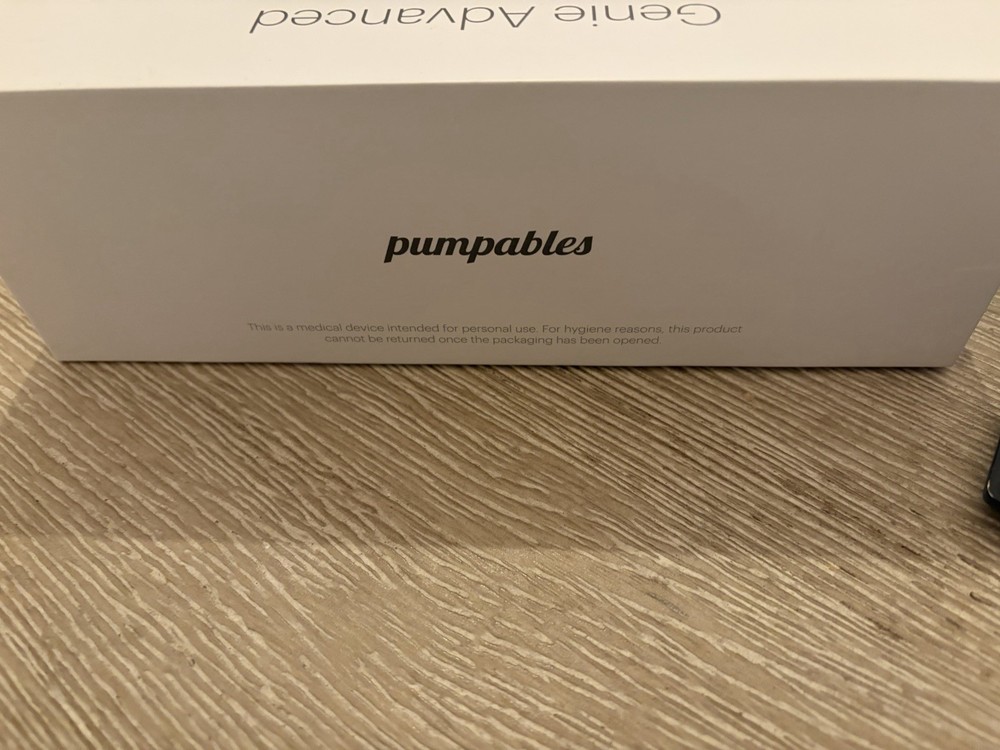 USED Pumpables Genie Advanced Portable Breast Pump