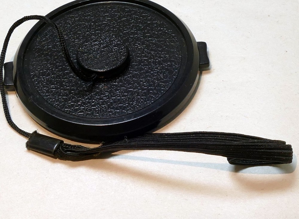 55mm Front lens Cap for Hexar AR  - snap on type - with keeper string