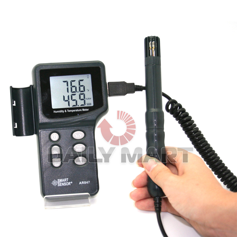 NEW Smart Sensor AR847 Digital Humidity Temperature Meter Hygrometer Thermometer