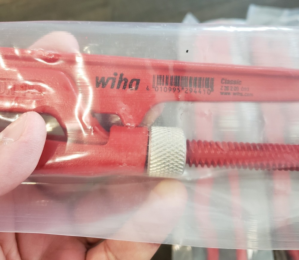 Pipe Wrenches 12" 3pc Set, Wiha 32995