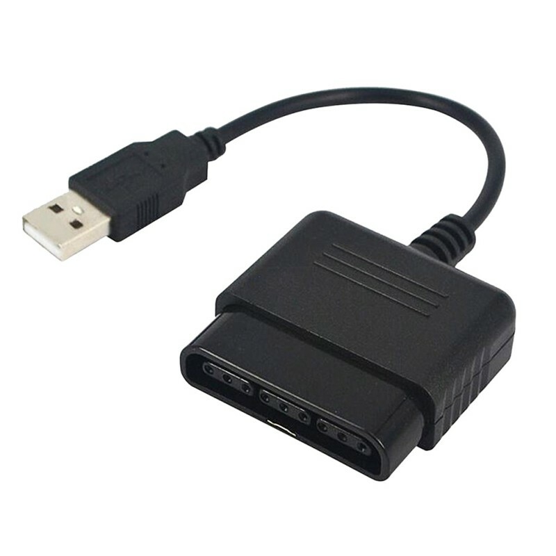 USB PS2 To PS3 Game Controller Adaptor Converter Cable For Sony PlayStation 2 3