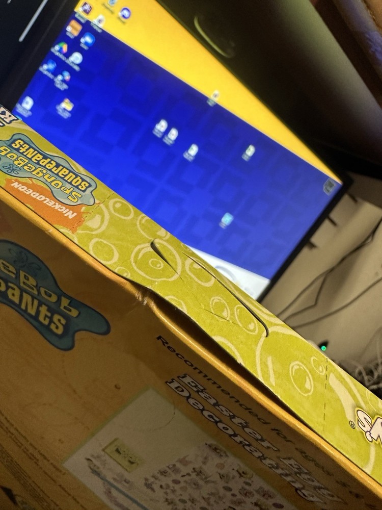 SpongeBob Squarepants Easter Egg Decorating Kit RARE SEALED Nickelodeon 2006