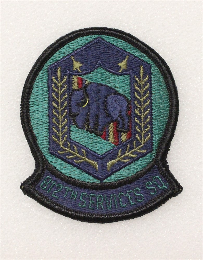 USAF Air Force Patch 4285: 812nd Services Squadron - subdued