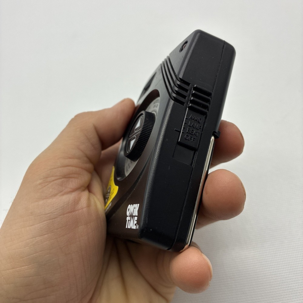 Qwik Time Electronic Quartz Metronome 1995 Tested Works (needs batteries)